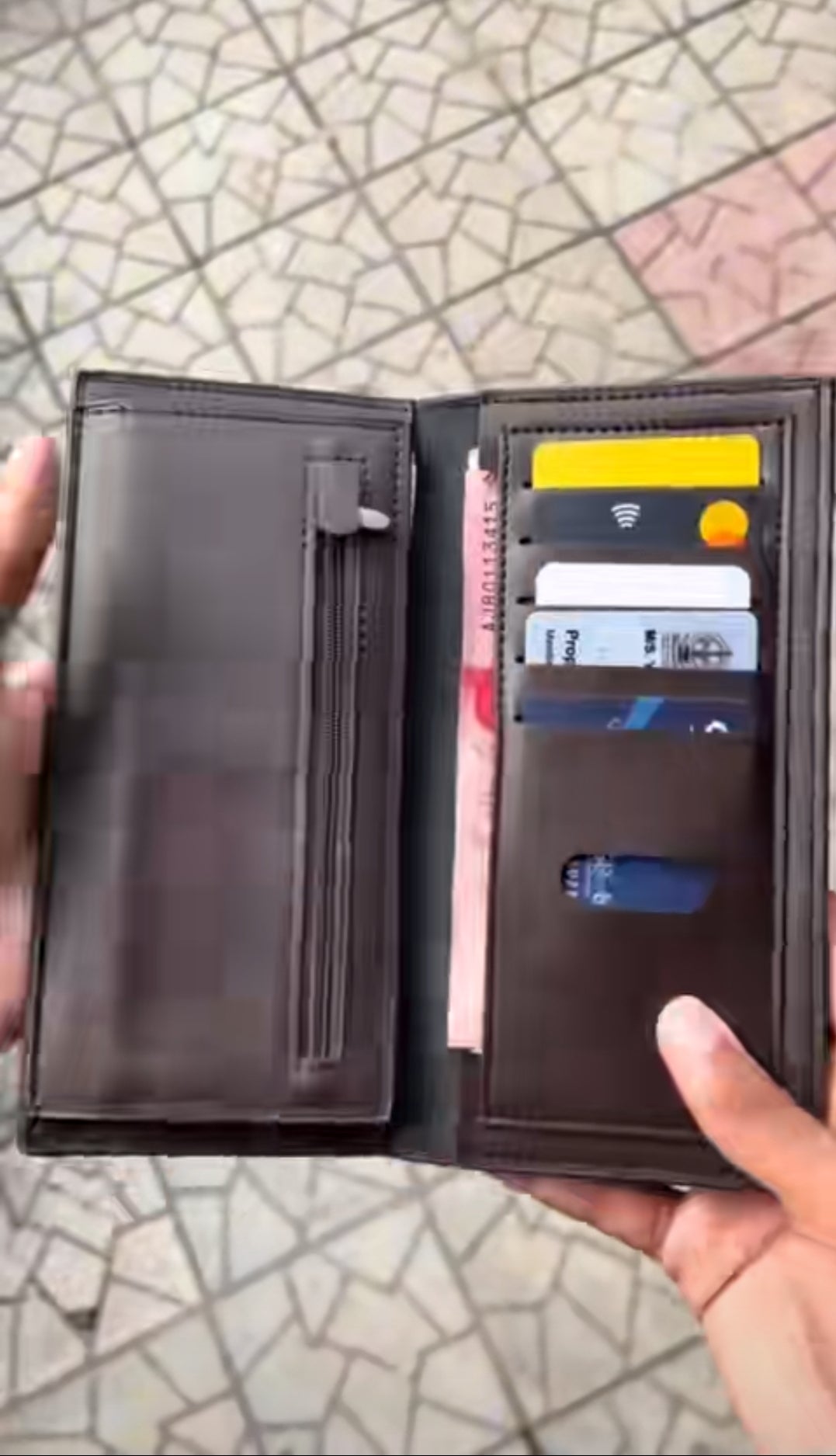Leather Long Wallet Available♥️