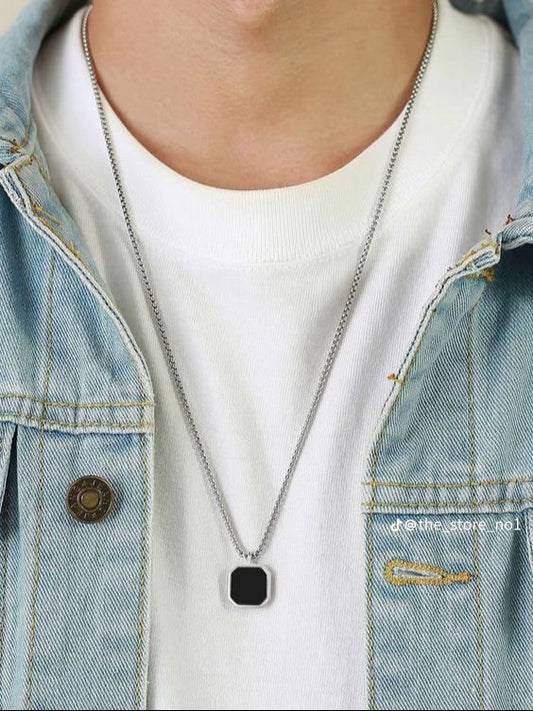 Black Pendent For Your Favorite Men