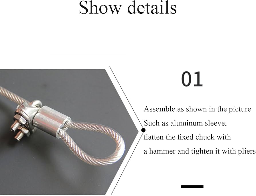 20 Meter Metal Rope For hanging Clothes| Available in Stock