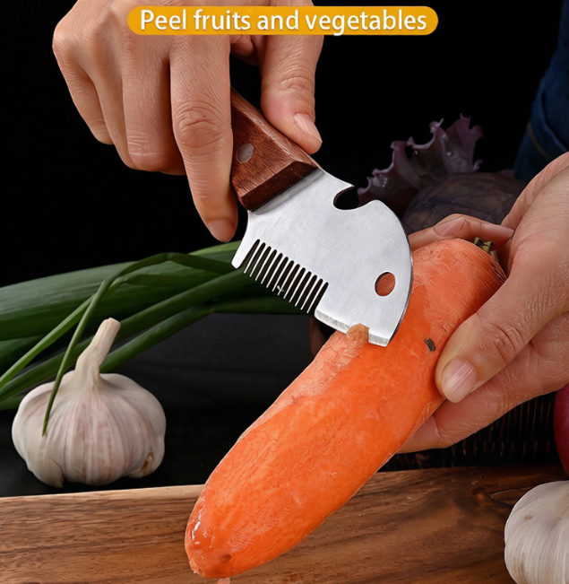 3 in 1 Universal Peeler and Knife Available in Stock