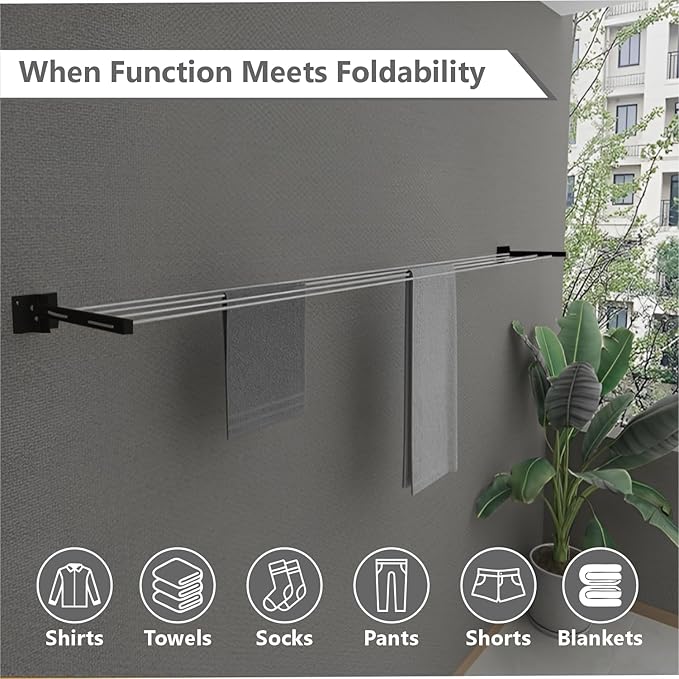 Foldable Stand For Clothes Drying Multifunctional