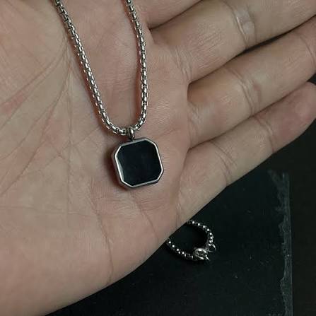 Black Pendent For Your Favorite Men